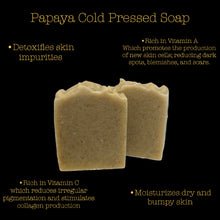 Load image into Gallery viewer, Papaya Passion Cold Pressed Soap
