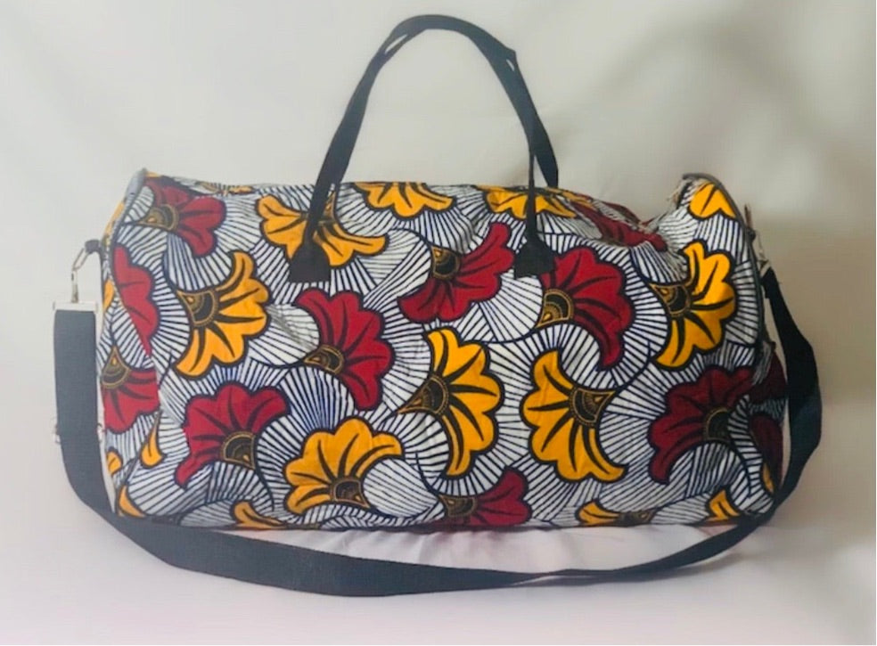 Floral Duffel Bag